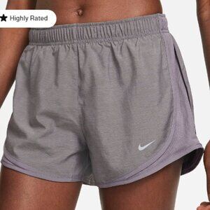 Nike Tempo Women's Grey Brief-Lined Running Shorts Size XL